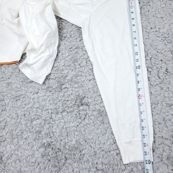 Nike Air Jordan Jumpman Long Sleeve T-Shirt dh8806-100 White Men's Size Large - Picture 6 of 8